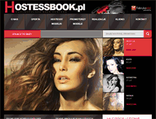 Tablet Screenshot of hostessbook.pl